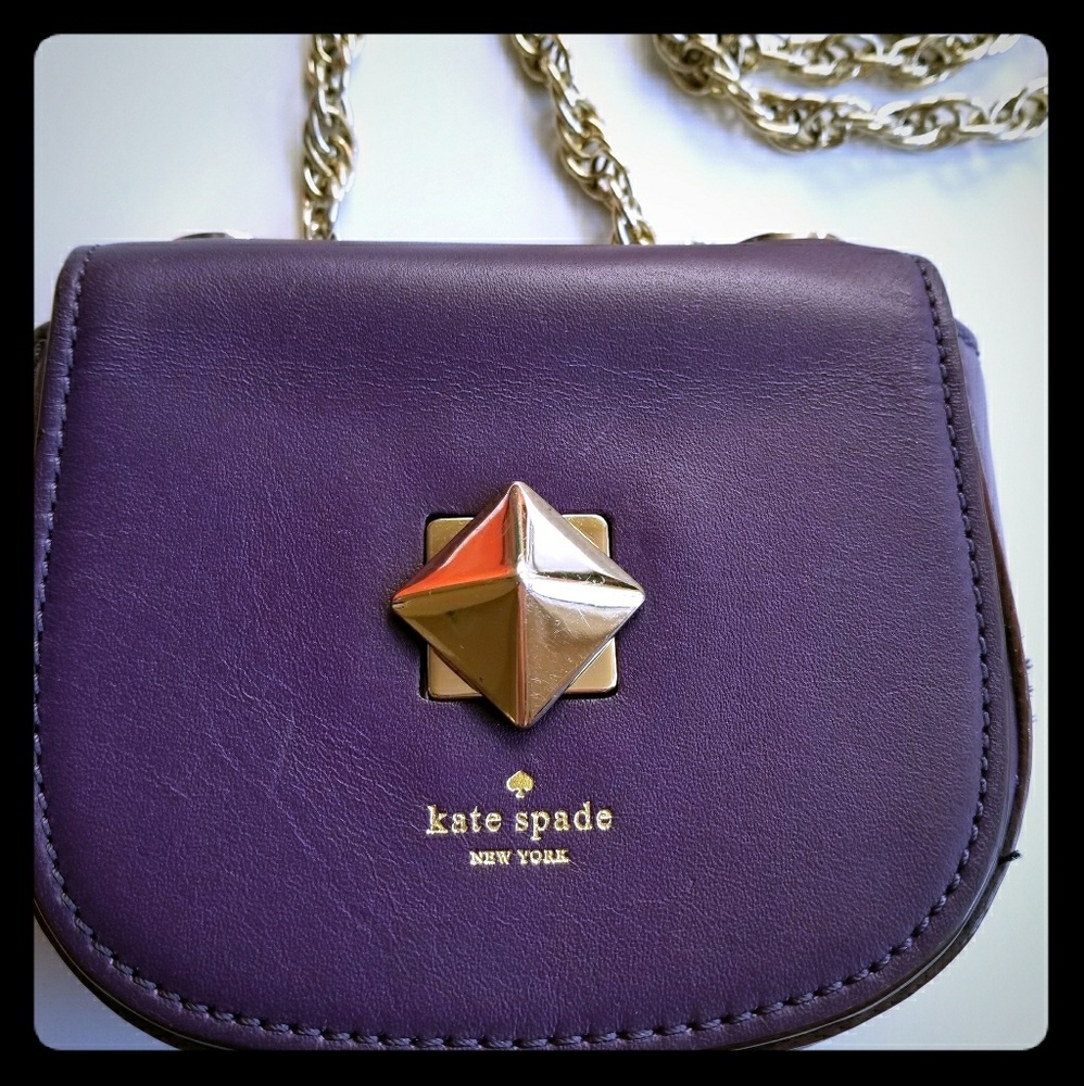 Kate Spade Purple Crossbody Bag 75.00